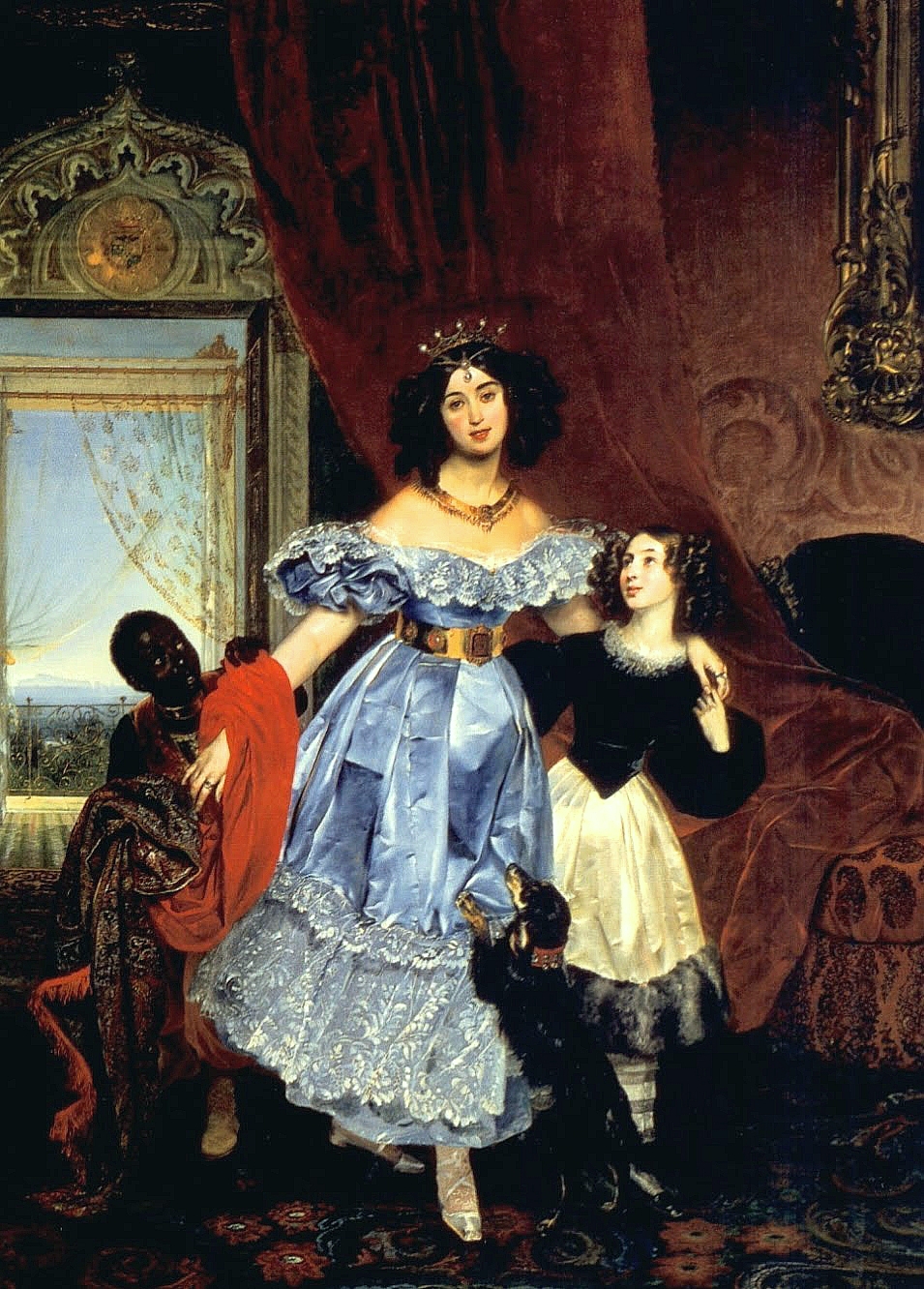Countess_Samoilova_with_Giovanina_Pacini_by_K.Brullov_(1832-4,_Hillwood)