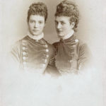 Maria Feodorovna & her sister Alexandra of Denmark, 1875