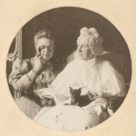 Grand Duchess Alexandra Iosifovna and Queen Olga of the Hellenes, ca. 1909
