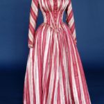 Striped Wedding Dress, 1849