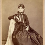 Countess Elise Thun née Baroness Mladota, 1860s
