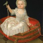 Girl on a Hassock, 18th Century