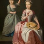 Meriel Legh & Dorothea Byrne, ca. 1750