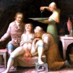 Childbirth, ca. 1800