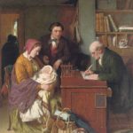 Registering the first born, 1863
