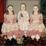 the Lincoln children, 1845