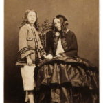 Elizabeth Barrett Browning & son Robert Wiedemann Barrett Browning, 1860