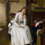 Florence Dombey in ‘Captain Cuttle’s Parlour’, 1888