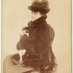 Méry Laurent with lapdog, ca. 1890s