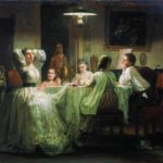 Sewing the Dowry, 1866