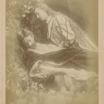 May Prinsep & Andrew Hichens as ‘Gareth & Lynette’, 1874