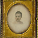 Vignette portrait of a Young Boy, 1850s