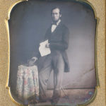 Gentleman with Daguerreotype case, ca. 1840s