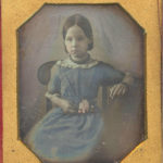 Girl in Blue Dress, 1840s