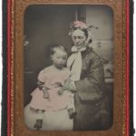 Unidentified Robertson woman with child, ca. 1861
