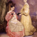 Florence Nightingale & Frances Parthenope, ca. 1836