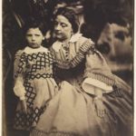 Mother and Son in the Garden, ca. 1855