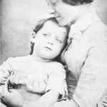 Amélie Ozanam (née Soulacroix) & daughter Marie LaPorte (née Ozanam), late 1840s