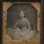 Young Woman holding a book, ca. 1845