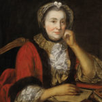 Lady at writing desk, 1781
