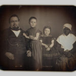 Father, daughters & nurse, ca. 1850