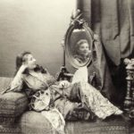 European Woman in Ottoman attire, ca. 1870s