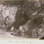 Theresa & Emma in Caswell Bay, 1853