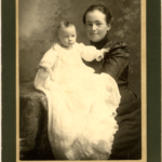 Young mother with baby, ca. 1890s