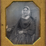 Lady with glasses, 1840s