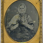 Old lady with cap, ca. 1850s