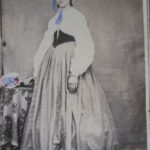 Girl in Swiss corselet belt, 1860s