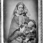Mrs. Drusilla Stoddard and son, 1840s