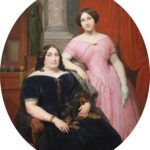 Magdalena Parrella y Urbieta & her Daughter Elisa Tapia y Parrella, 1850