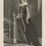 Beatrix Louisa, Countess of Pembroke and Montgomery as Mary Sidney, Countess of Pembroke, after the picture by Marcus Gheeraedts, 1897