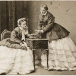 Countess de Noé & her “twin sister”, 1863