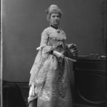 Mrs. John Courtney in fancy dress, 1876