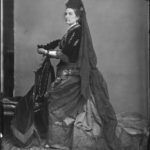 Miss Cantin in fancy dress, 1876