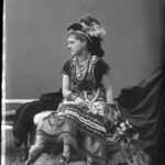 Miss Emma Lemoine in fancy dress, 1876