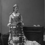 Mrs. Juchereau de St. Denis Le Moine in fancy dress, 1876