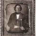 Man in striped vest, ca. 1840s