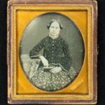 Young Woman in patterned jacket, 1850s