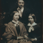 Hermann Krone & two women, 1850