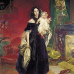 Maria Arkadevna Beck (née Stolypina) & daughter Maria Ivanovna Beck, 1840