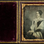 Lady with shawl, ca. 1845